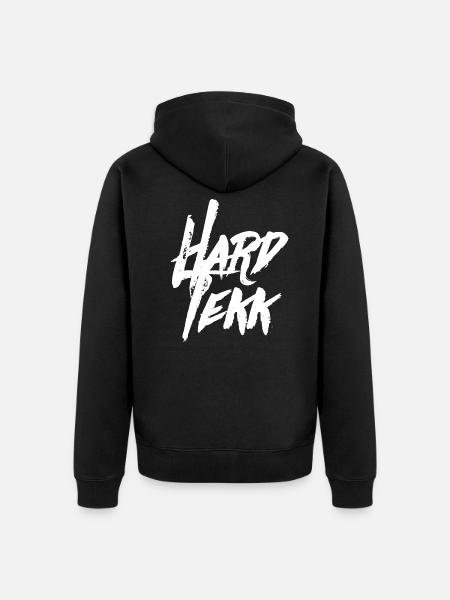 HARDTEKK TEKK TEKKE - Veste à capuche bio Premium Unisexe - noir