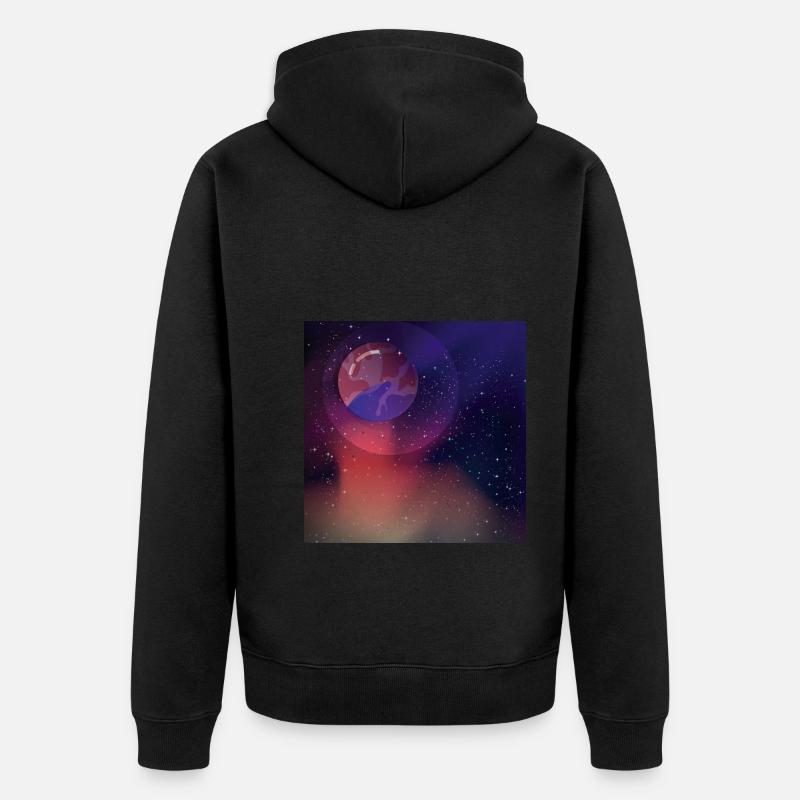 Vénus - Veste à capuche bio Premium Unisexe - noir
