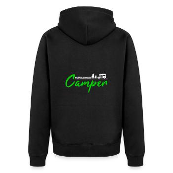 Camping Really Happy Camping-car Cadeau Camper - Veste à capuche bio Premium Unisexe - noir - Dos - Nico (187cm)
