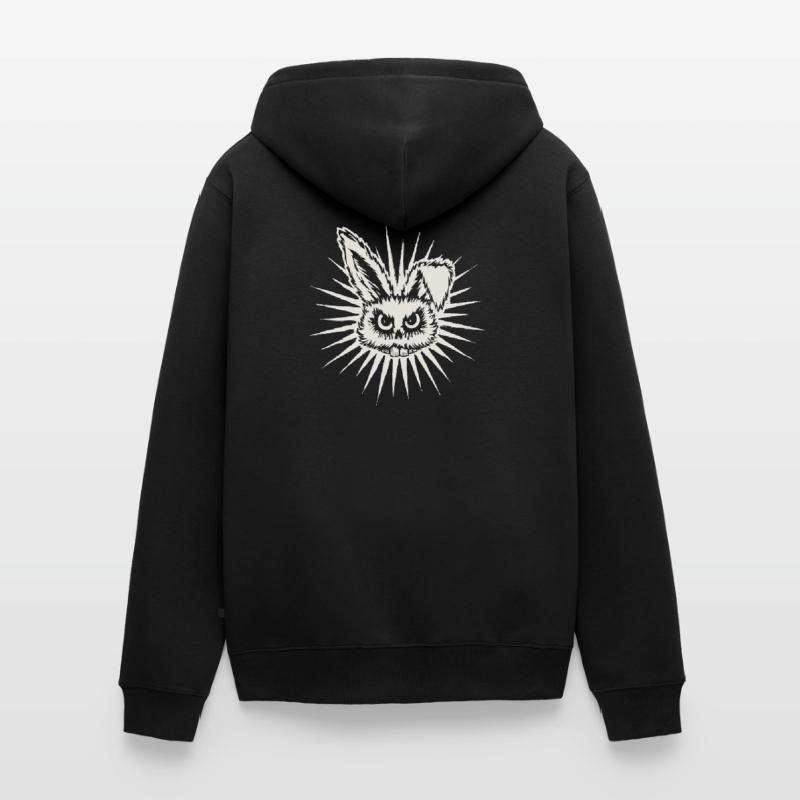 Rrrabbit Unisex Premium Bio Zip Hoodie