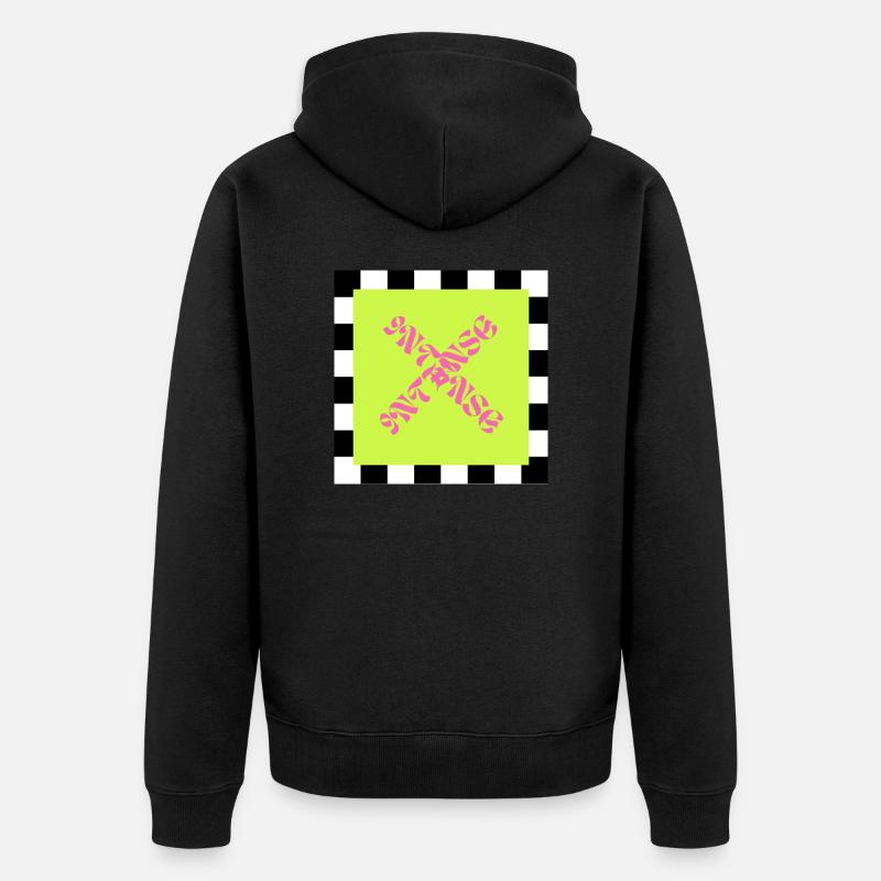 \\INTENSE// - Veste à capuche bio Premium Unisexe - noir