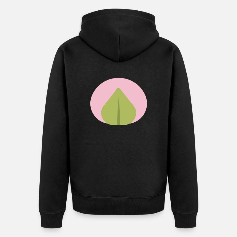 Sakura Mochi - Veste à capuche bio Premium Unisexe - noir