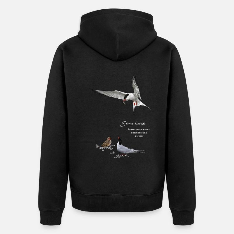 Sterne pierregarin - Veste à capuche bio Premium Unisexe - noir