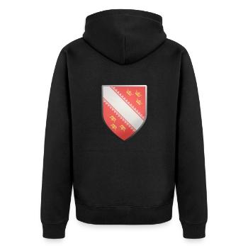 Alsace - Veste à capuche bio Premium Unisexe - noir - Dos - Nico (187cm)