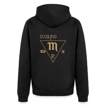 Scorpion - Veste à capuche bio Premium Unisexe - noir - Dos - Nico (187cm)