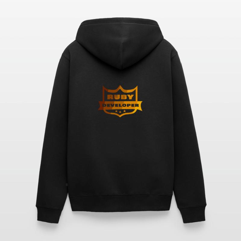 Ruby Developer Unisex Premium Organic Zip Hoodie