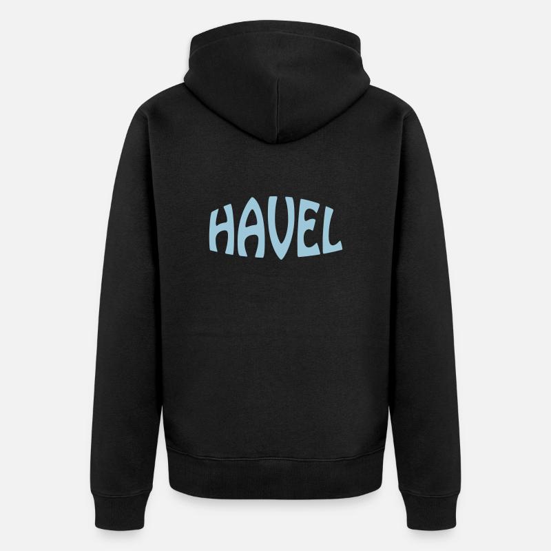 Havel - Veste à capuche bio Premium Unisexe - noir