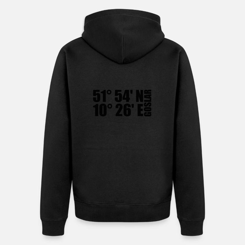 Coordonnées de Goslar - Veste à capuche bio Premium Unisexe - undefined