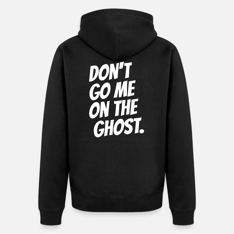 Nervensäge - Unisex Premium Bio Zip Hoodie - Schwarz