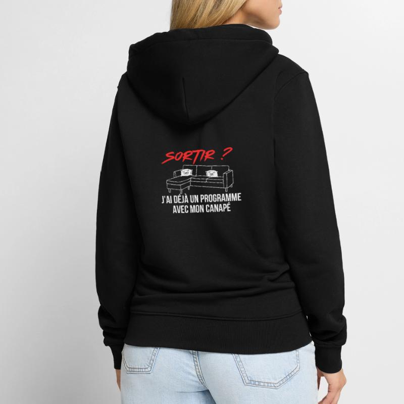 Ich habe bereits ein Programm mit meinem Sofa Unisex Premium Bio Zip Hoodie