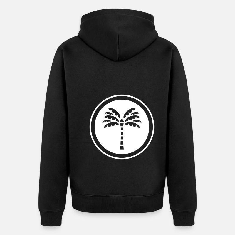 Palm Beach - Veste à capuche bio Premium Unisexe - noir