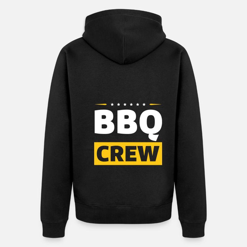Équipe de barbecue - Veste à capuche bio Premium Unisexe - noir