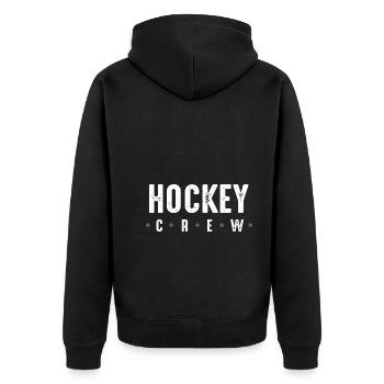 Équipe de hockey - Veste à capuche bio Premium Unisexe - noir - Dos - Nico (187cm)