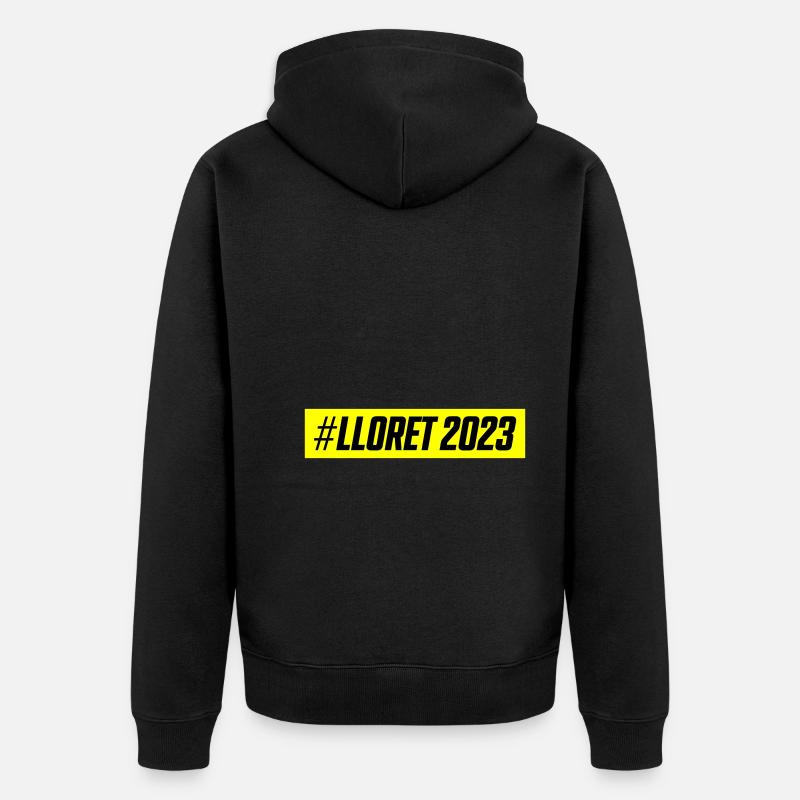 Lloret de Mar 2023 - Veste à capuche bio Premium Unisexe - noir
