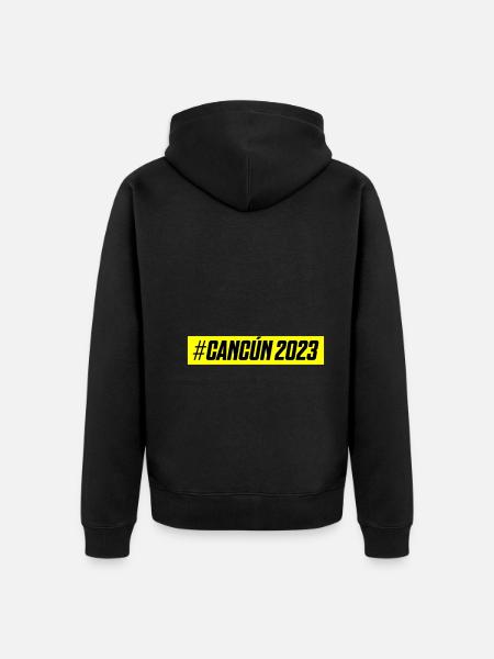 Cancun 2023 - Veste à capuche bio Premium Unisexe - noir