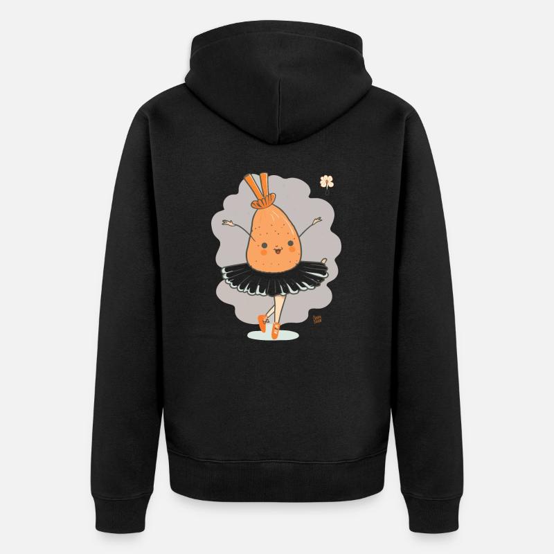 Danser sous les projecteurs - Veste à capuche bio Premium Unisexe - noir