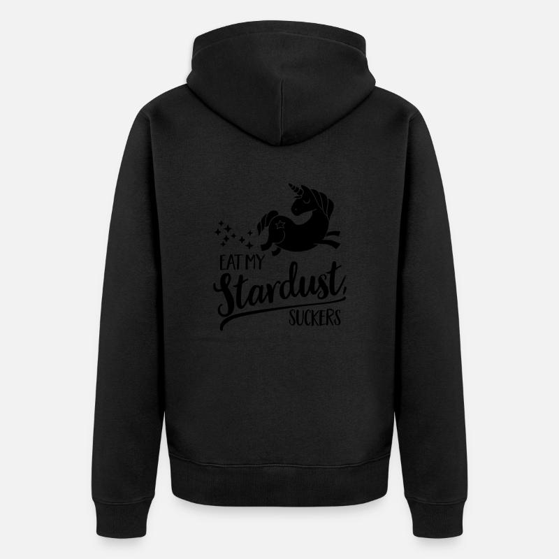 Eat my Stardust, Suckers - Veste à capuche bio Premium Unisexe - noir