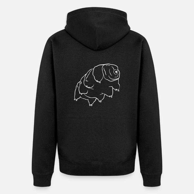 Tardigrade - Veste à capuche bio Premium Unisexe - noir