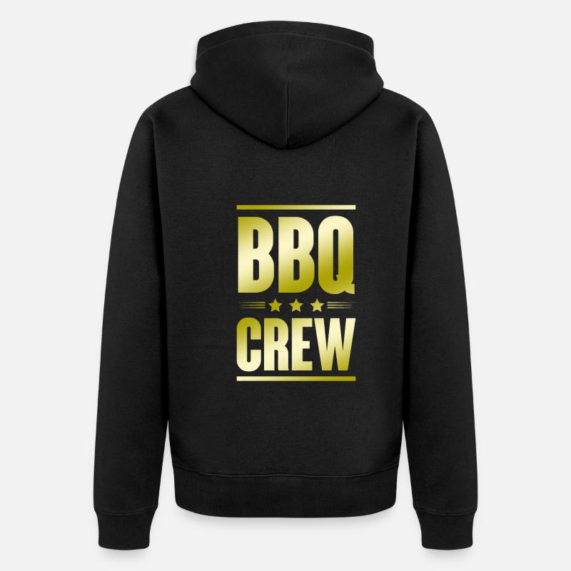 Équipe de barbecue - Veste à capuche bio Premium Unisexe - noir