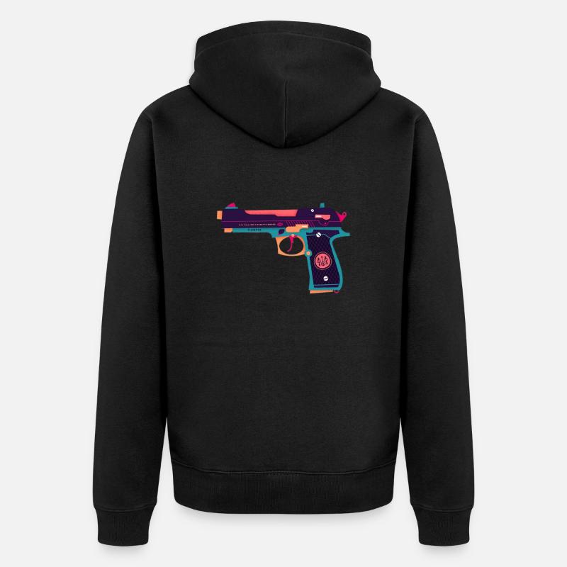 Arme Beretta - Veste à capuche bio Premium Unisexe - noir