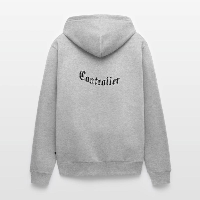 Controller Unisex Premium Organic Zip Hoodie