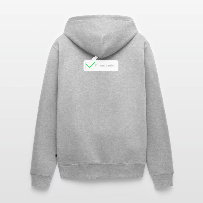Lustiges Geschenk Programmierer Computer Nerds Unisex Premium Bio Zip Hoodie