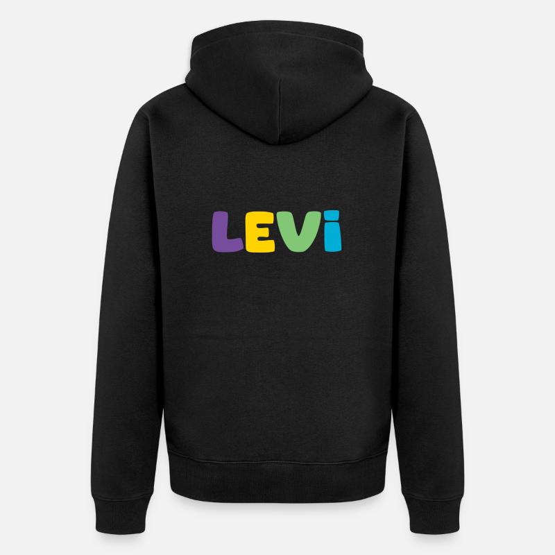 Nom - Levi - Veste à capuche bio Premium Unisexe - undefined