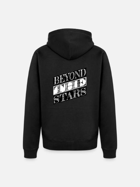 Extraterrestrial Life Exploration Quotes - Unisex Premium Organic Zip Hoodie - black