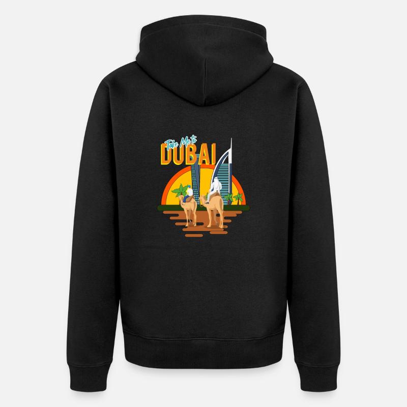 EMMENEZ-MOI À DUBAÏ - Veste à capuche bio Premium Unisexe - noir