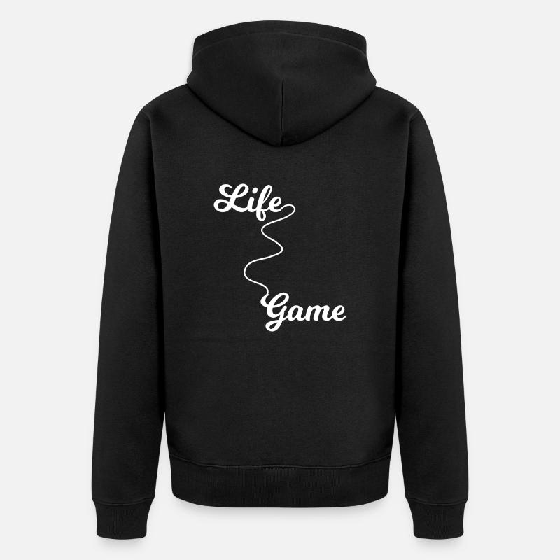 Jeu PC de jeu - Veste à capuche bio Premium Unisexe - noir