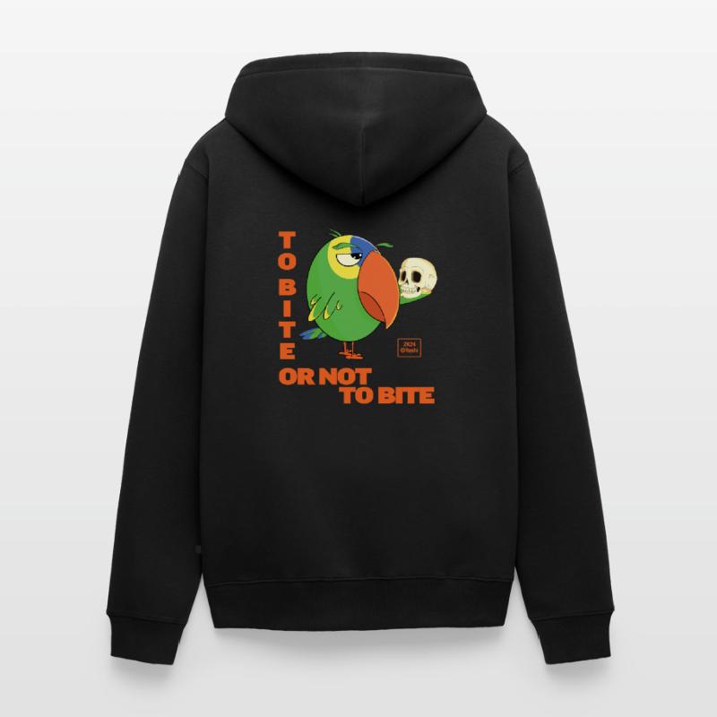 Picken oder nicht picken Unisex Premium Bio Zip Hoodie