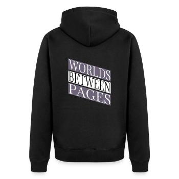 Digital Escape Rejuvenation Funny Mental Getaway - Unisex Premium Organic Zip Hoodie - black - Back - Nico (187cm)