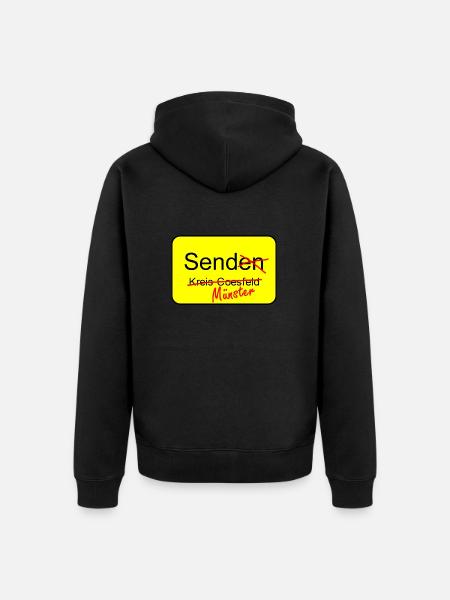 Send Münster - Unisex Premium Bio Zip Hoodie -