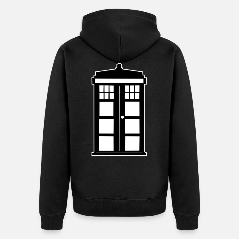 BlueBox - Veste à capuche bio Premium Unisexe - noir