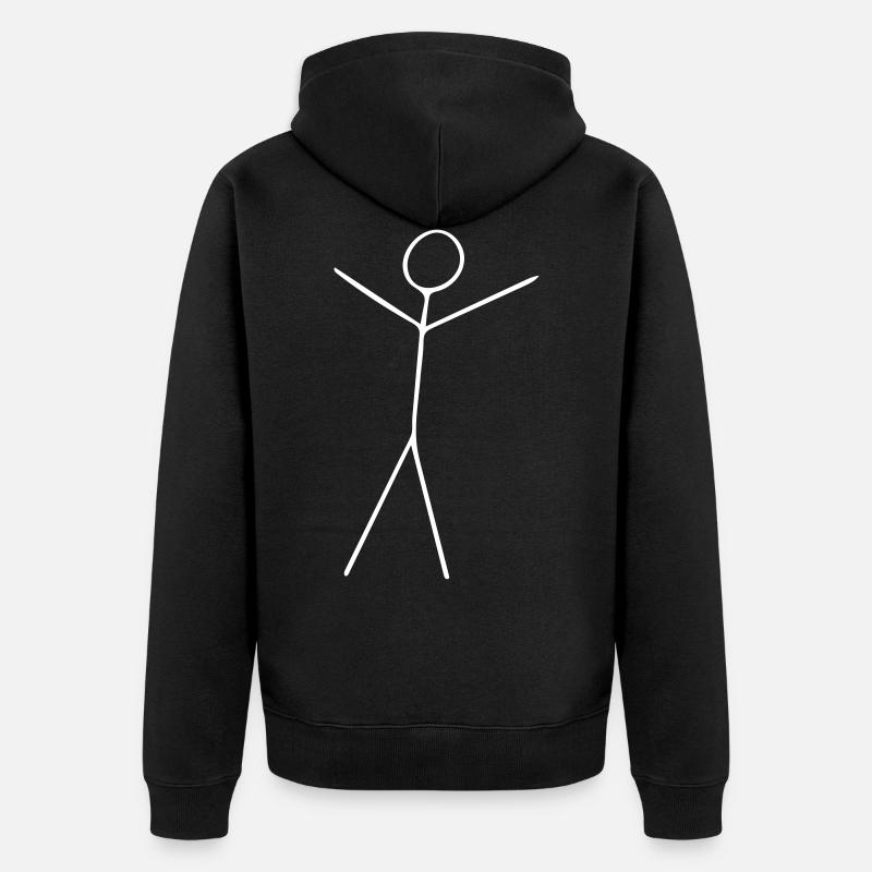 M. - Veste à capuche bio Premium Unisexe - noir