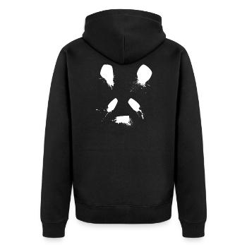 Panda - Panda bear - Veste à capuche bio Premium Unisexe - noir - Dos - Nico (187cm)