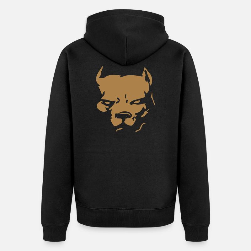 Pitbull - Veste à capuche bio Premium Unisexe - noir