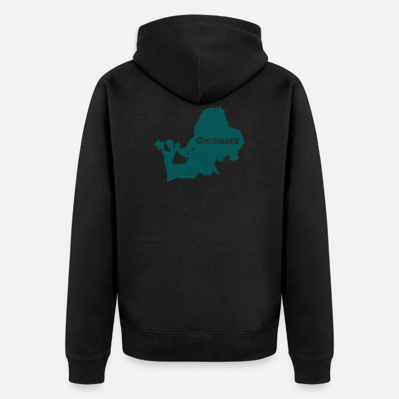 Chiemsee Silhouette - Veste à capuche bio Premium Unisexe - noir