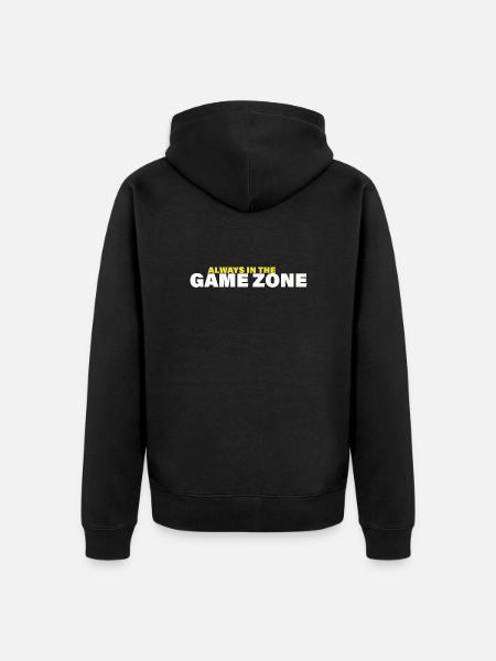 ZONE DE JEU - Veste à capuche bio Premium Unisexe - noir