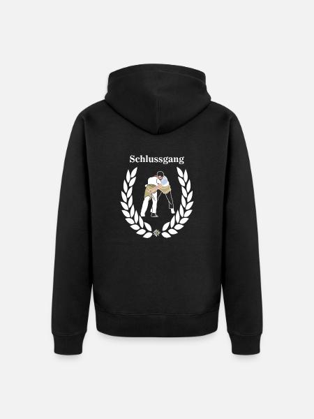 Schwinger final gear - Unisex Premium Organic Zip Hoodie - black