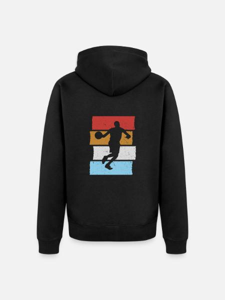 Basketteur Basketteur Sunset - Veste à capuche bio Premium Unisexe - noir