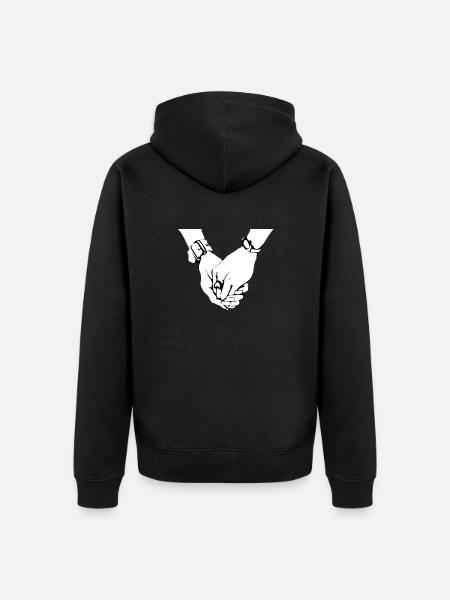 Nana - Manga - Unisex Premium Organic Zip Hoodie - black