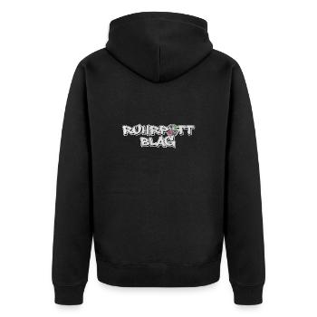 Ruhrpott Gelsenkirchen Blag - Veste à capuche bio Premium Unisexe - noir - Dos - Nico (187cm)