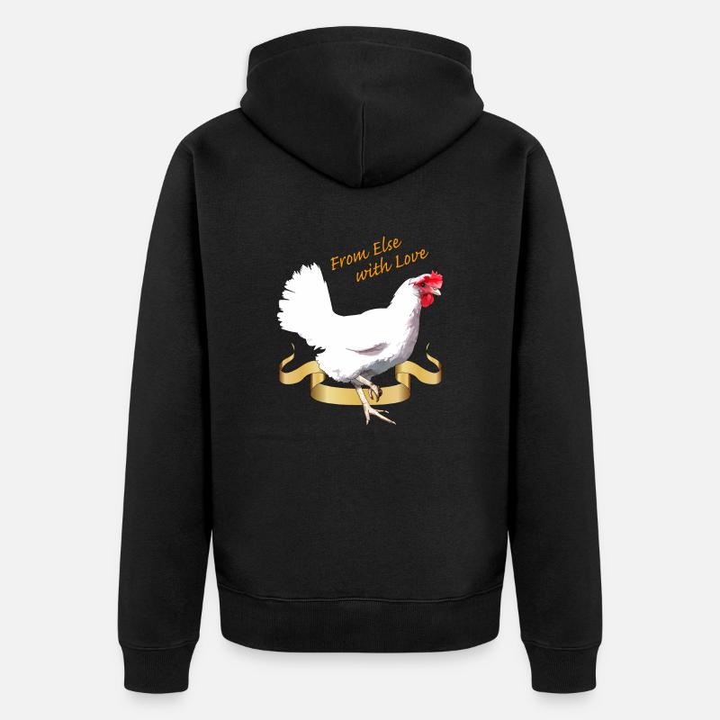 Sinon 1 - Veste à capuche bio Premium Unisexe - noir