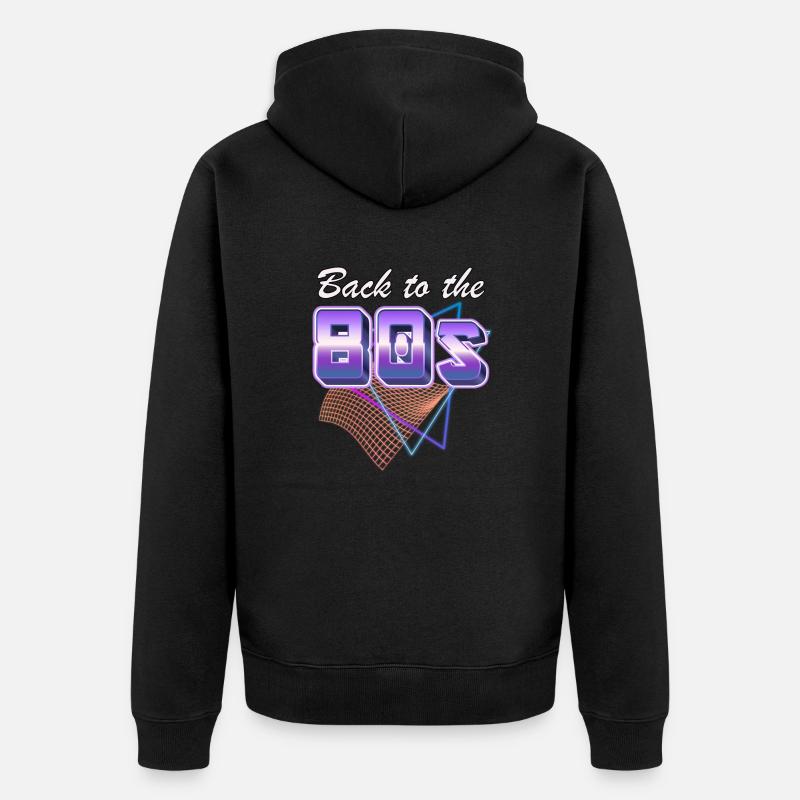 Chère caserne de retour - Veste à capuche bio Premium Unisexe - noir