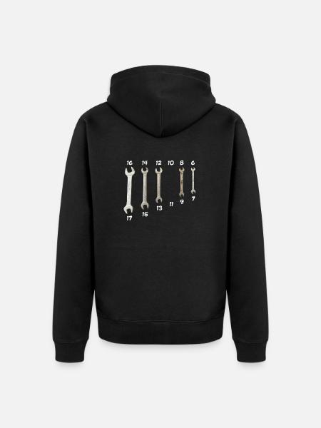 Always Lost - Unisex Premium Organic Zip Hoodie - black
