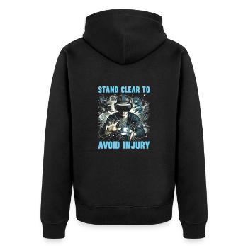 VR Gamer VR Jeux vidéo Joueur Nerd - Veste à capuche bio Premium Unisexe - noir - Dos - Nico (187cm)