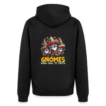 Drôle Cinco De Mayo Mexique Midget - Veste à capuche bio Premium Unisexe - noir - Dos - Nico (187cm)