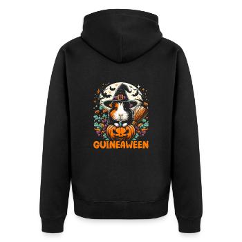 Drôle de costume d’Halloween pour - Veste à capuche bio Premium Unisexe - noir - Dos - Nico (187cm)
