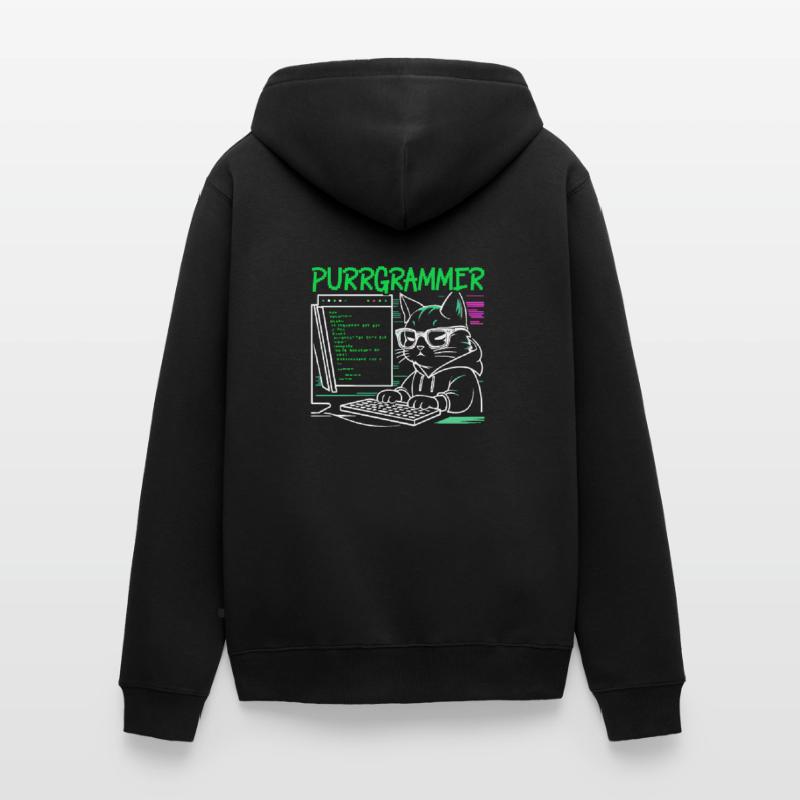Funny Programmer Programmer Unisex Premium Organic Zip Hoodie